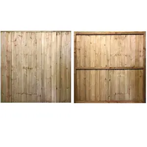 Premium Featheredge Pressure Treated Fence Panels 1.8m x 0.6m