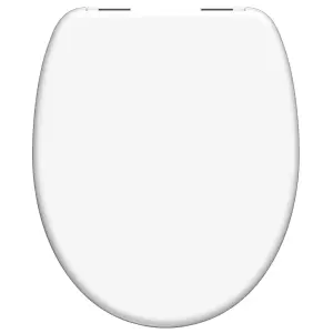 SCHÜTTE Duroplast Toilet Seat with Soft-Close WHITE