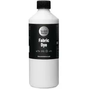 Scratch Doctor Liquid Fabric Dye Paint for sofas, clothes and furniture 500ml White