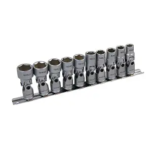 Universal Joint Socket Set 3/8" Drive 10mm to 19mm (Neilsen CT2109)