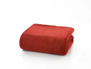 SuperSoft Warm Snuggle Throw 140x180cm Ruby