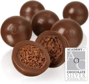 Hotel Chocolat - Simple Milk Chocolate Truffles Selector - Luxury Chocolate Gifts - Chocolate Delivery