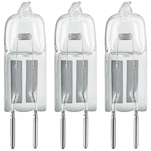 Osram Halogen G4 Capsule 5W 12V Dimmable Halostar Transverse Warm White Clear M9 (3 Pack)