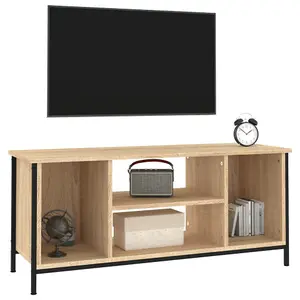 Berkfield TV Cabinet Sonoma Oak 102x35x45 cm Engineered Wood