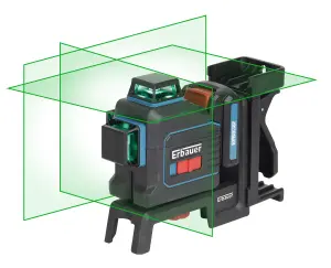 Erbauer 25m Green Cross line self-levelling Laser level