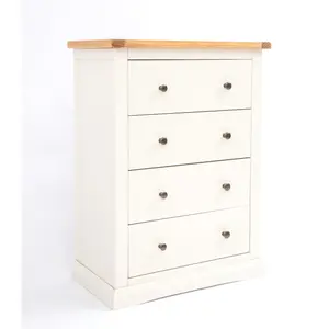 Castelli 4 Drawer Chest of Drawers Brass Knob