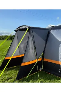 Cocoon Breeze v2 Campervan Awning (Charcoal/Orange)