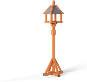 Kinloch Bird Table with Slate-Effect Roof