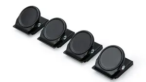 ALLboards Black magnetic clips - set of 4