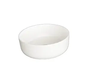 Banyetti Ares 360mm Round Countertop Basin - Gloss White