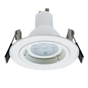 Arlec GU10 IP20 Downlight - White - (Daylight Lamp Included)