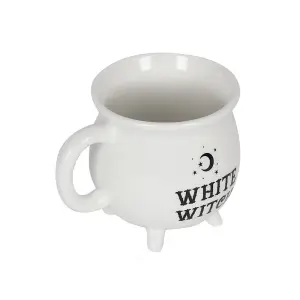 Something Different White Witch Cauldron Mug White/Black (One Size)