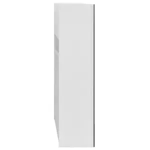 Berkfield Bathroom Mirror Cabinet White 80x15x60 cm MDF