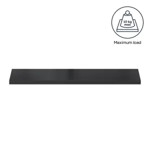 GoodHome Rigga Rectangular Floating shelf (L)60cm x (D)19cm