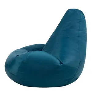 Veeva Recliner Indoor Outdoor Bean Bag Teal Green Bean Bag Chair