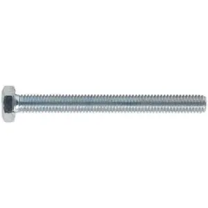 50 Pack M6 x 60mm Grade 8.8 Zinc Setscrews - Fully Threaded DIN 933