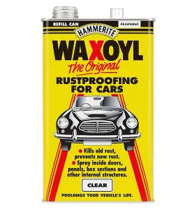 Hammerite - Waxoyl Clear - Re Fill Can - 5 Litre