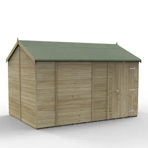 Timberdale 12x8 Reverse Apex Shed No Window