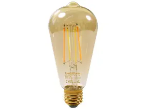 Link2Home 4.5w E27 WIFI Dimmable LED Filament Smart  Bulb - ST64