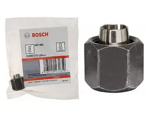 BOSCH 8mm Collet with Nut (To Fit: Bosch GKF 600 Palm Router)