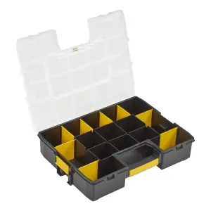 Stanley Sortmaster Black & yellow Tool organiser with 15 compartments