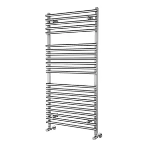 Sutton Chrome Heated Towel Rail - 1200x600mm