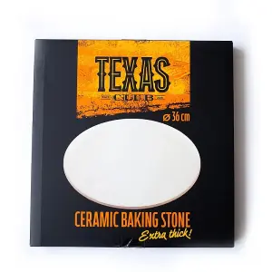 Texas Club 36cm BBQ Pizza Baking Stone