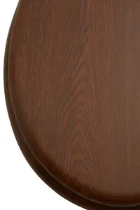 Maison by Premier Brooks Dark Oak Toilet Seat