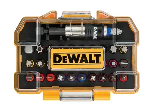 DeWalt DT7969 32Pc Screwdriver Bit Set & Holder Pro Grade PH Slotted PZ Torx S2