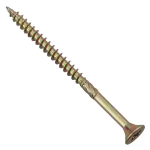 Countersunk Wood Screws 4.0 x 60mm Serrated Edge Prevent Splitting PZ2 200pc