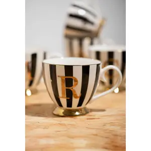 Maison by Premier Mimo Duchess R Letter Monogram Mug