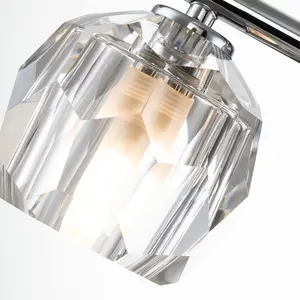 Luminosa Quoizel Regalia Wall Lamp Polished Chrome, 3000K, IP44