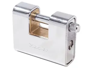 Master Lock - Armoured 80mm Zinc Body Shutter Padlock