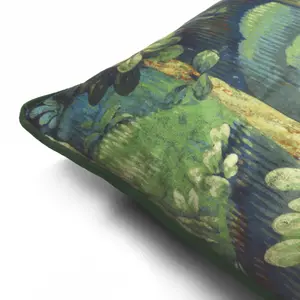 Prestigious Textiles Forbidden Forest Velvet Piped Polyester Filled Cushion