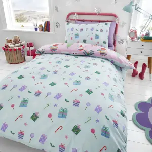 Happy Linen Company Time For Christmas Kids Christmas Bedding Single