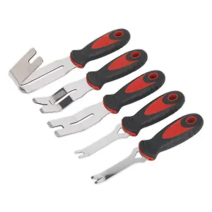 Sealey Door Panel & Trim Clip Removal Tool Set 5pc RT006