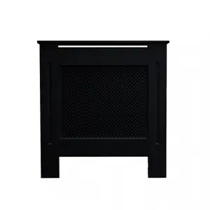 Black Diamond MDF Radiator Cover - Small