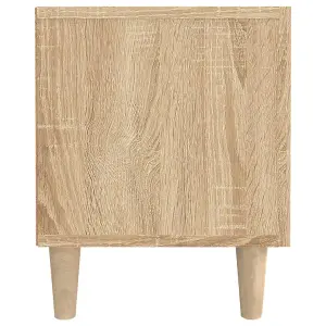 Berkfield TV Cabinet Sonoma Oak 180x31.5x40 cm Engineered Wood