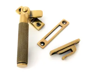 From The Anvil Aged Brass Locking Brompton Fastener - LH