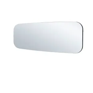 Hoxton Frameless Black Organic Mirror 119x44cm