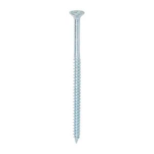 TIMCO Twin-Threaded Countersunk Silver Woodscrews - 12 x 4 (100pcs)