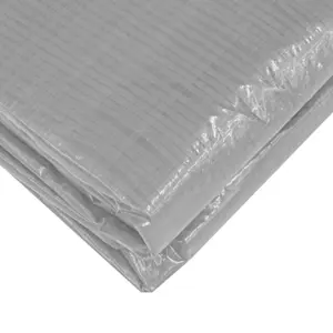 Dellonda 13ft 400x200cm Rectangular Swimming Pool Top Cover & Rope Ties for DL21