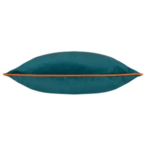 Paoletti Meridian Velvet Feather Rich Cushion