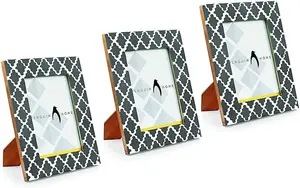 Penguin Home Photo Frame Criss - Cross Design