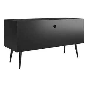 Copley TV-Stand with 1 Drawer Black/Oak