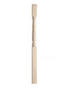 Cambridge Colonial Half Newel Post (H) 1500mm (W) 90mm (D) 43mm