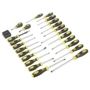 Sealey Soft Grip Screwdriver Set 24pc S0617