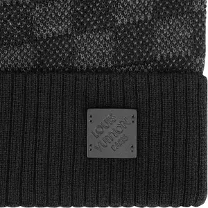 Louis Vuitton® - Néo Petit Damier Beanie - Wool - Anthracite - Men - Luxury