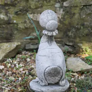 Jemima Puddle Duck Stone Statue Beatrix Potter British Made Outdoor Garden Ornament