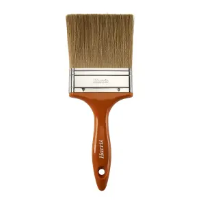 Harris Revive 4" Fine filament tip Soft grip Flat paint brush